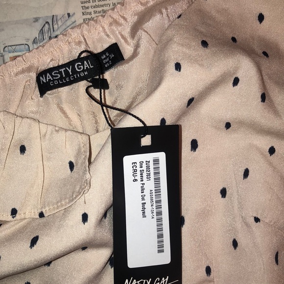 Nasty Gal one shoulder bodysuit - Picture 2 of 3